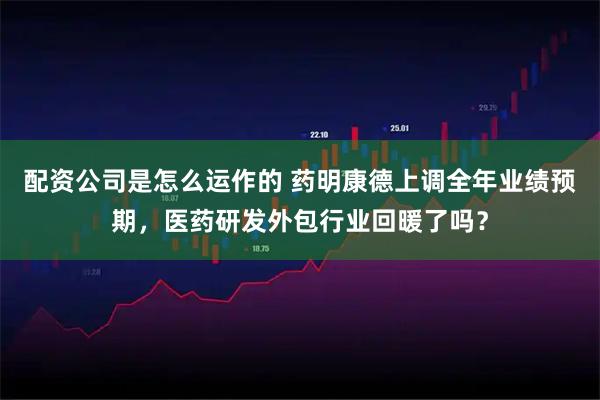 配资公司是怎么运作的 药明康德上调全年业绩预期，医药研发外包行业回暖了吗？