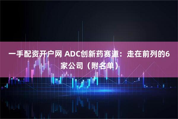一手配资开户网 ADC创新药赛道：走在前列的6家公司（附名单）