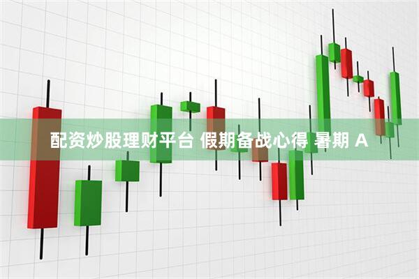 配资炒股理财平台 假期备战心得 暑期 A